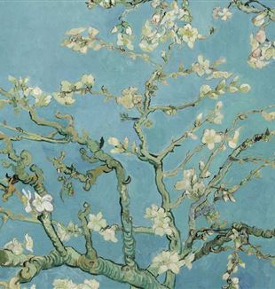 Vincent van Gogh, <em>Kwitnący migdałowiec</em>