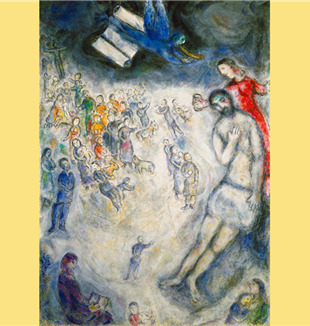 Marc Chagall, „Hiob”, 1975