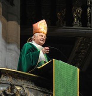 Kardynał Angelo Scola (fot. Pino Franchino)