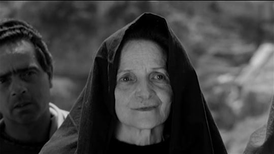 Susanna Pasolinni, matka reżysera, w roli Maryi, matki Jezusa