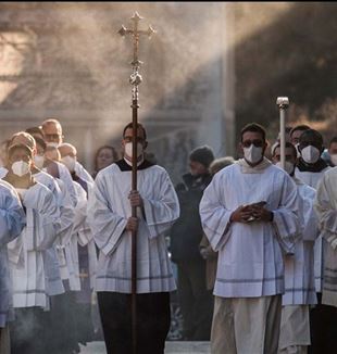 Procesja w Środę Popielcową (fot. Massimiliano Migliorato / Catholic Press Photo)