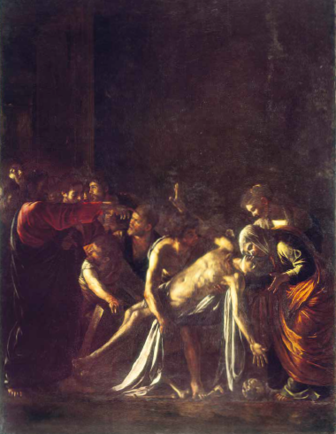 Caravaggio, Zmartwychwstanie Łazarza (1609), Messyna, Muzeum Regionalne
