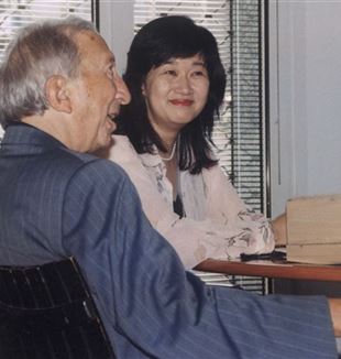 Ks. Giussani z Wakako Saito