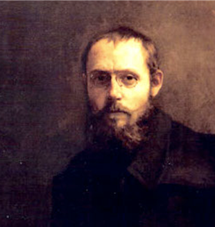 Charles Péguy na portrecie autorstwa Jeana-Pierra Laurensa