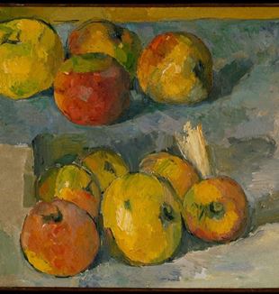 Paul Cézanne, „Jabłka”, 1878-79. Metropolitan Museum w Nowym Jorku