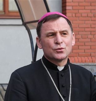 Biskup Paweł Gonczaruk (Andrzej Lange/Epa/Ansa)