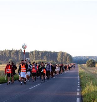 Podczas pielgrzymki do Częstochowy (Foto Tommaso Prinetti)