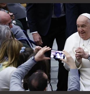 Papież Franciszek (©Ansa/Fabio Frustaci)