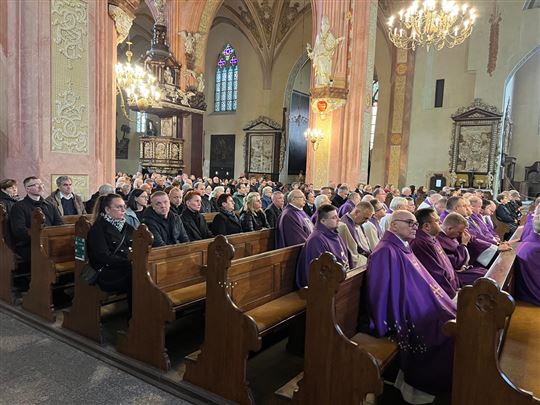 Fot.: Agnieszka Kazun; pogrzeb śp. Krystyny Borowczyk