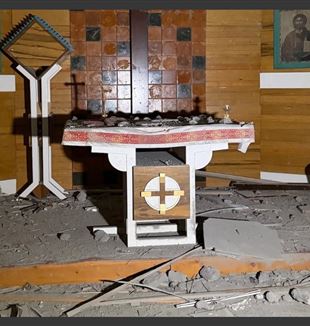  Irak. Kościół w Ankawie, chrześcijańskiej enklawie w sercu Ibril (©Francesco Semprini)