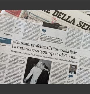 Wywiad z Davide Prosperi w Corriere della Sera, 14 maja 2026