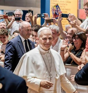 Papież Leon XIV na Meetingu w Rimini (©Meeting Rimini)